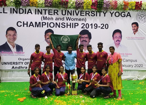 Anna University Yoga Team Coach